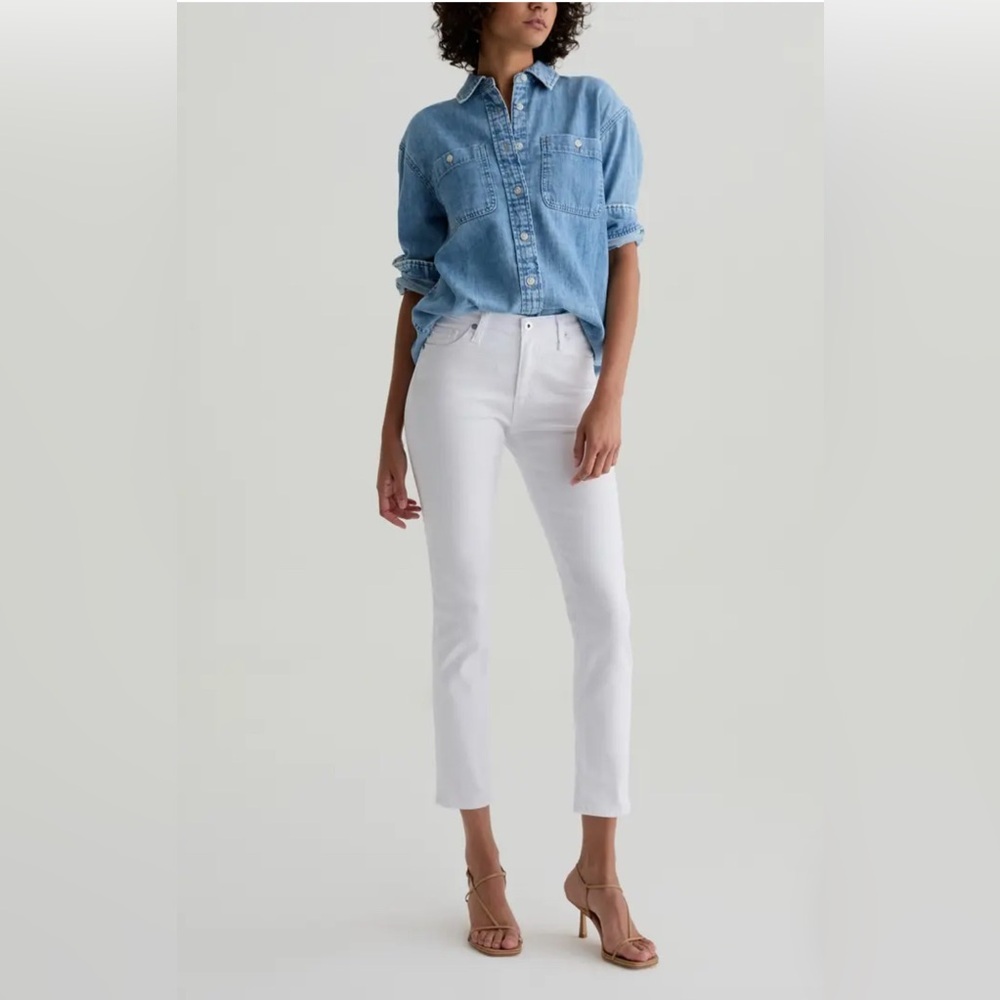 Adriano Goldschmied Prima Crop Cigarette Jeans
Size 28R